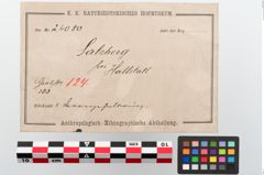 Etikett zu Bronzehohlblechhalsreif (NHMW-PRAE-024080)